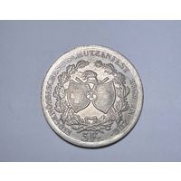 Копия  5 франков Швейцарии 1869 года.