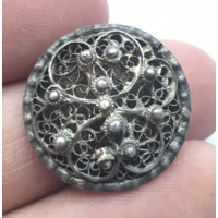 Пуговица - Филигрань - СЕРЕБРО - 18-19 век - очень редкая - РАСПРОДАЖА! - Смотрите другие мои лоты!