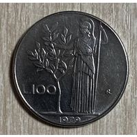 Монета 100 лир 1979 год. Италия