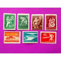 Болгария. Пятилетний план. ( 7 марок ) 1959 года. 8-11.