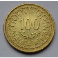 Тунис, 100 миллимов 1997 г.