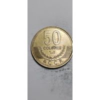 Коста-Рика 50 колонес 2002