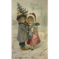 Открытка с Рождеством 1902 года