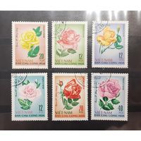Вьетнам. 1967 год. Флора. Цветы. Розы (233)