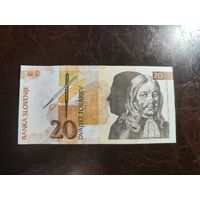Словения 20 толаров образца 1992 года UNC p12a см доп фото