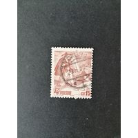 Польша 1939 Марка из серии "Кубок мира по лыжным гонкам в Закопане" (гашение без клея и без наклеек) Mi.351 каталог 1.20 евро