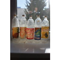 Редкая мини коллекция из под лимонада 90-х