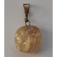 Кулон. Цитрин. 80-е годы