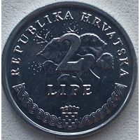 Хорватия 2 липы 1993 г.