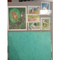 Фауна на почтовых марках