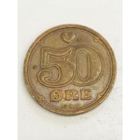 Дания 50 оре 1990