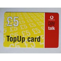 Телефонная карта. Англия