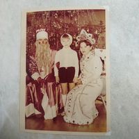 Фотография. История СССР в лицах. Новый год. Детский сад "Чебурашка". 1983 год.