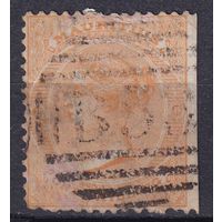 7.BrKM. Великобритания. Колонии. Маврикий. Виктория. Стандарт. 1 Sh. 1863 г. Mi.#35.