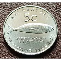 Намибия 5 центов, 2000 ФАО     ( 2-3-3 )