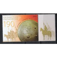 Казахстан 2009. Доспехи и оружие батыра. 1 марка (394)