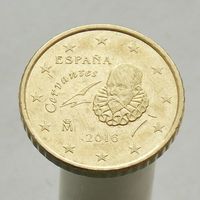 Испания 50 евроцентов 2016 ( 3-й тип )