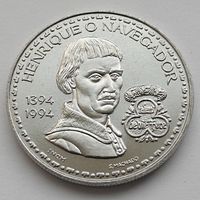 Португалия 200 эскудо, 1994 600 лет со дня рождения Генриха Мореплавателя UNC