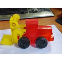 Трактор  игрушка СССР,пластик.