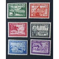 Торг! 1941 Рейх. Германия. Mi.773-778 MNH+MLH см.описание и фото