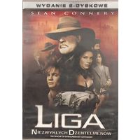 DVD диск фильм Лига выдающиеся джентельменов на Польском