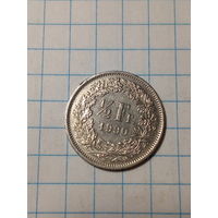 1.2 франк Швейцария 1990 год