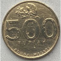 Индонезия 500 рупий 2001 г.