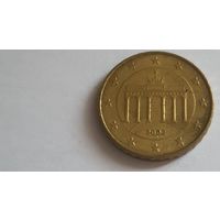 Германия 2002 D 10 евроцентов