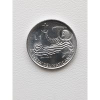 Ватикан 1 лира 1969 год.