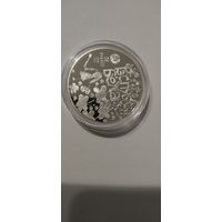 Беларусь 20 рублей МИР тлазами детей