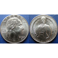 США. Квотер 2025 Выдающиеся женщины N16 Ида Белл Уэллс-Барнетт. Минтмарка Р.