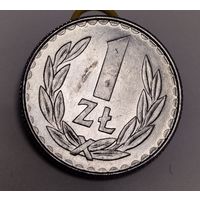 Польша 1 злотый, 1988