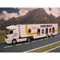 Модель грузового автомобиля Mercedes-Benz Actros (6). Масштаб HO-1:87.