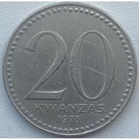 Ангола 20 кванза 1978 г.
