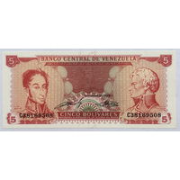 5 боливаров 1989 Венесуэла