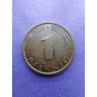 Германия ФРГ 1 пфенниг 1992 A
