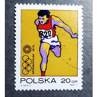 Марка Польша 1972 год Олимпийские игры