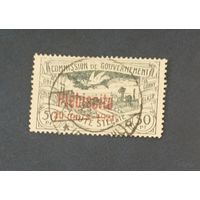 Верхняя Силезия надпечатка Плебисцит 1921 Ми 36  35 евро