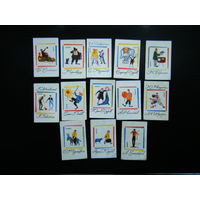 Спичечные Этикетки из СССР. Цирк. Клоуны.