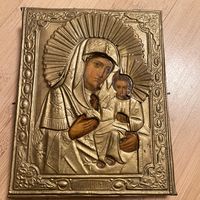 Старинная рукописная икона