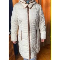 Куртка женская удлиненная  утепленная с мехом немецкая торговая марка "Bonita" р-р 48-50