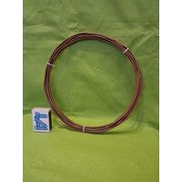 Провод обмоточный с двойной стекловолокнистой изоляцией ПСДКТ прямоугольный шинка 1,3х4,5 мм (СССР)