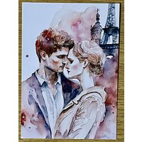 Открытка для посткроссинга чистая 10х15 см