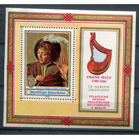 Руанда - 1969г. - музыкальные мотивы - 1 блок - полная серия, MNH [Mi bl. 19 A]. #3-WK-Z-2-34