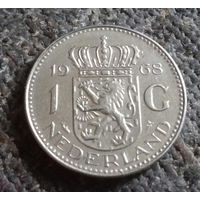 1 гульден, Нидерланды 1968 г.
