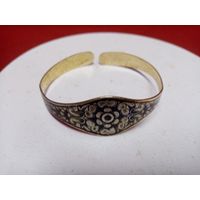 С рубля без мц. браслет 11гр. ЧСЧ звезда 875пр. ширина 5.7см.