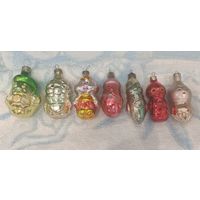 Елочные игрушки, стекло, серия Чиполлино