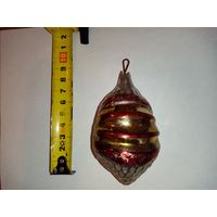 Елочная игрушка СССР. Шишка. С чердака. С рубля.