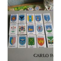 Спички.Гербы городов РБ.Состояние на скане.