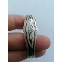 Браслет кубачи серебро 875 пробы